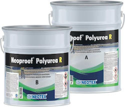 Neotex Neoproof Polyurea R Επαλειφόμενο Στεγανωτικό Πολυουρεθάνης 19kg Λευκό