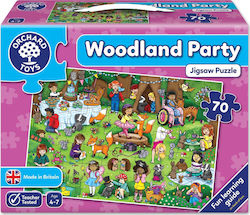 Παιδικό Puzzle Woodland Party για 4+ Ετών 70pcs Orchard Παιδικό Puzzle Woodland Party για 4+ Ετών 70pcs Orchard