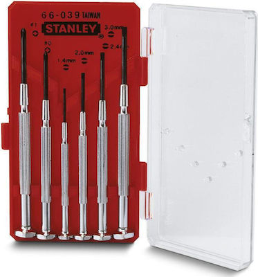 Stanley Set 6 Precision Screwdrivers