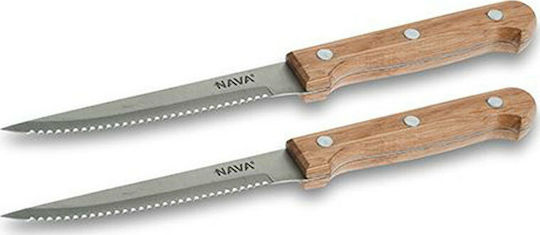 Nava Terrestrial Food Knives from Stainless Steel 11cm 2 Pieces