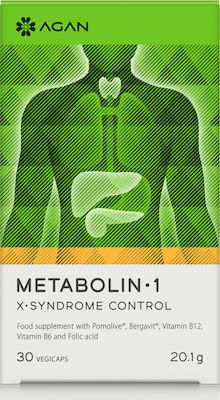 Agan Metabolin 1 X-Syndrome Control 30 veg. Kappen