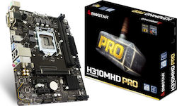 Biostar H310MHD PRO rev. 2.0 Motherboard Micro ATX with Intel 1151 Socket