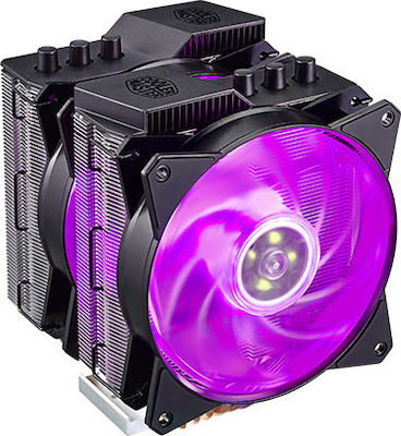 CoolerMaster MasterAir MA620P CPU Kühlung Doppellüfter für Socket /A/M/4/ / / /1/1/5/x/ / mit RGB Beleuchtung Schwarz