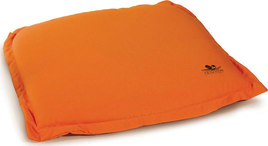 Lianos Waterproof Garden Chair Cushion Orange 50x50cm