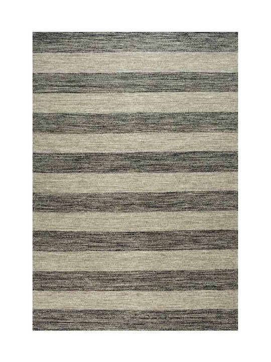 Tapicap Biento Rug Rectangular Anthracite Stripes