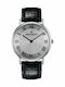 Claude Bernard Classic Men's Watch 39mm Battery with Black Leather Strap