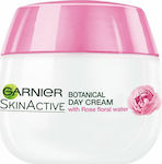 Garnier SkinActive Botanical Rose Floral Water 48h Feuchtigkeitsspendend Creme Gesicht Tag 50ml