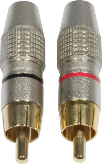 Accu-Cable Βύσμα RCA male (AC-C-RMG/SET)