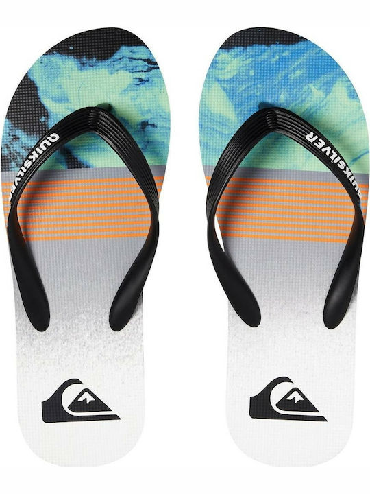 Quiksilver Kinder Flip Flops Schwarz Molokai Lava Division