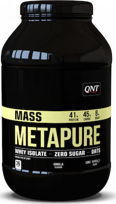 QNT Metapure Mass Whey Isolate Molkenprotein mit Geschmack Vanille 1.815kg