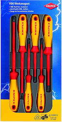 Knipex Σετ 6 Κατσαβίδια Ηλεκτρολόγου VDE 1000V Knipex Σετ 6 Κατσαβίδια Ηλεκτρολόγου VDE 1000V