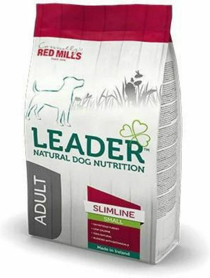 Leader Adult Slimline Small 2kg Dry Food Diet, Gluten-Free for Adult Neutered Small Breed Dogs with Turkey and Brown rice