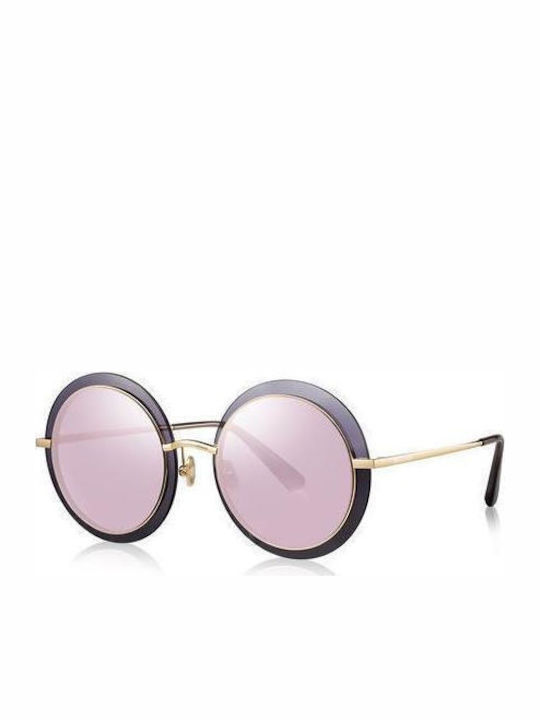 Bolon Women's Sunglasses with Black Metal Frame...