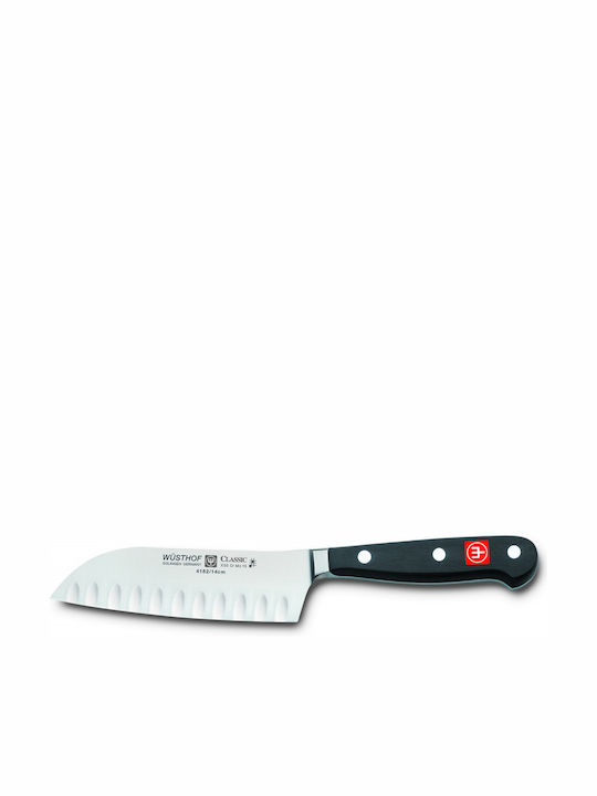 Wusthof Classic Messer Santoku aus Edelstahl Black 14cm 4182-14 1030131314 1Stück