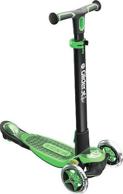 Y Volution Kinderroller Y Glider Deluxe XL 18 3-Rad Grün