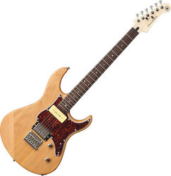 Yamaha PAC-311H Elektrische Gitarre Stratocaster mit HS Tonabnehmerkonfiguration Yellow Natural Satin G000.00223