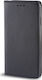 Senso Magnet Book Δερματίνης Μαύρο (Huawei Y6 2018)