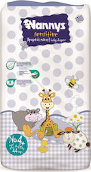 Nannys Sensitive Maxi Plus No. 4+ για 9-20kg 44τμχ Nannys Sensitive Maxi Plus No. 4+ για 9-20kg 44τμχ