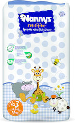 Nannys Sensitive Midi No. 3 για 4-9kg Nannys Sensitive Midi No. 3 για 4-9kg