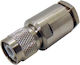JYC Stecker TNC männlich Silber (01.108.0029)