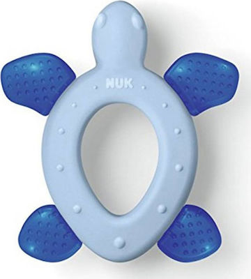 Nuk Teething Ring with Gel made of Silicone for 3 m+ Blue Turtle 1pcs