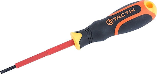 Tactix Electrician VDE Screwdriver Straight Size 3x75mm