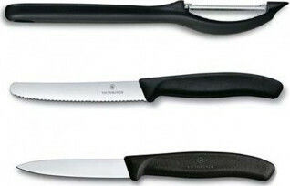 Victorinox Swiss Classic Σετ Μαχαίρια από Ανοξείδωτο Ατσάλι 3τμχ