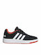 Adidas Αθλητικά Παιδικά Παπούτσια Μπάσκετ Hoops 2.0 K Core Black / Cloud White / Hi-res Red