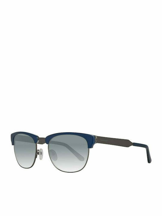 Gant Sonnenbrillen mit Blau Rahmen und Lila Verlaufsfarbe Linse GA7047 90A