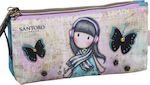 Santoro Gorjuss Lost in Music Pencil Case with 2 Compartments Multicolored