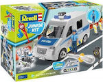 Revell Kit Police Van für Kinder ab 4+ Jahren