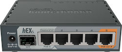 MikroTik hEX S Router cu 5 Porturi Gigabit Ethernet
