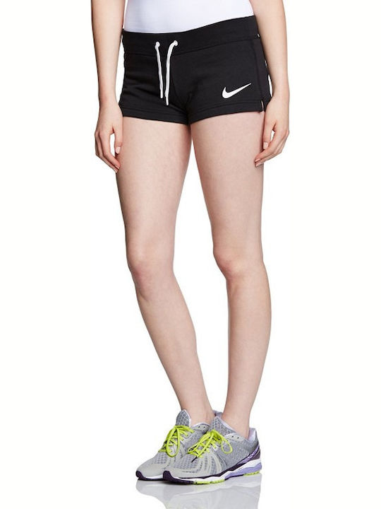 Nike Club Large Swoosh Femei Pantaloni scurți Pantaloni scurți Negru