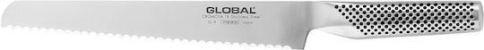 Global G Messer Brot aus rostfreiem Stahl 22cm