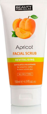 Beauty Formulas Apricot Revitalising Facial Scrub 150ml