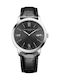 Baume & Mercier Classima Watch Battery with Black Leather Strap