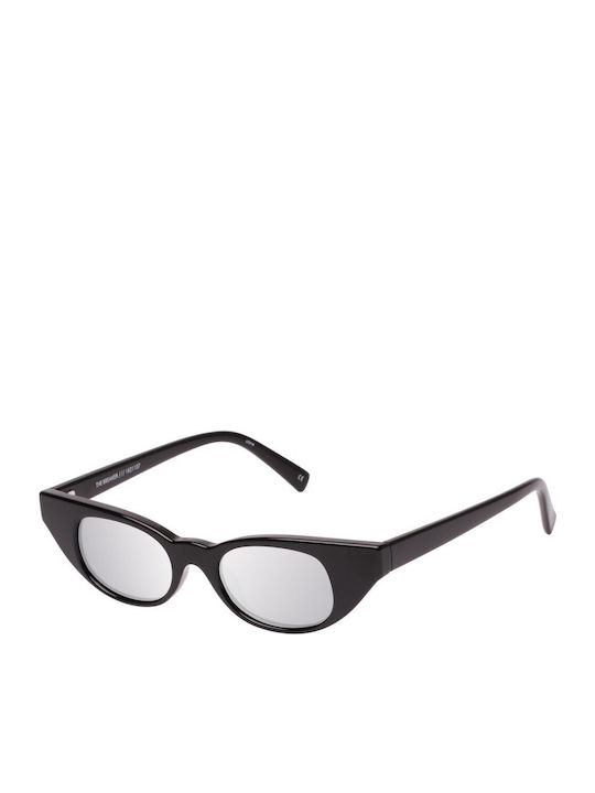 Le Specs Adam Selman Ochelari de soare Μαύρα cu Cadru & Negru Lentilă