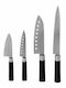 Cecotec Cuțite Santoku Santoku Din Oțel Inoxidabil 4 Bucăți