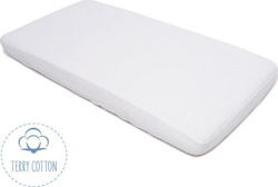 Kikka Boo Terry Waterproof Kids Bed Mattress Protector Antibacterial Terry Towel with Envelope Cover 70x140εκ.