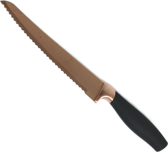 Estia Copper Μαχαίρι Ψωμιού από Ανοξείδωτο Ατσάλι 20cm