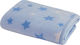 Nef-Nef Homeware Blanket Cot Galaxy Velvet Blue 100x140cm