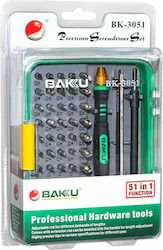 Baku BK-3051 Κατσαβίδι για Service Κινητών 51τμχ