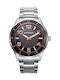 Mark Maddox Watch Battery with Silver Metal Bracelet HM7018-45