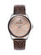 Mark Maddox Watch with Brown Leather Strap MC6007-93