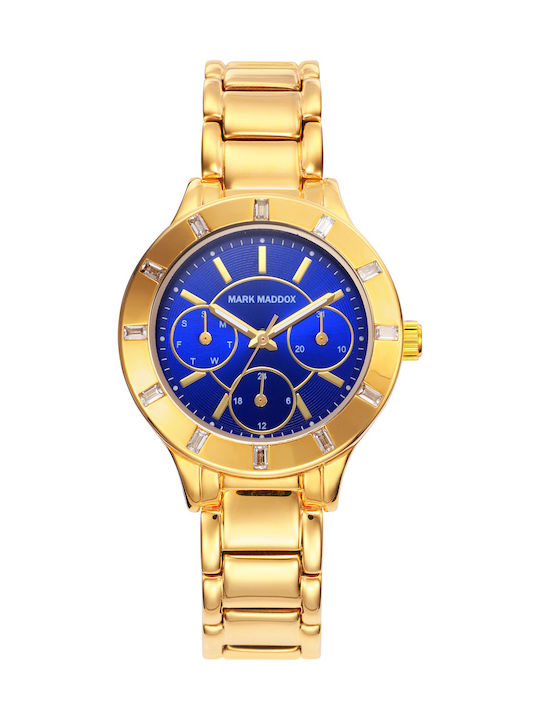 Mark Maddox Watch with Gold Metal Bracelet MM7008-37