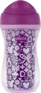 Chicco Baby Cup Active made of Plastic Purple Forest 266ml for 14m+m+