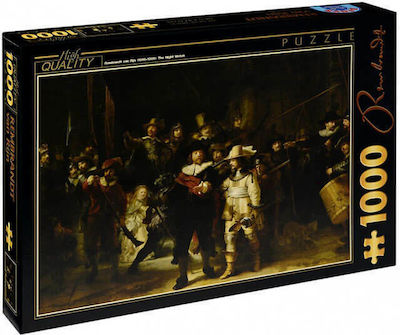 The Night Watch Puzzle 2D 1000 Pieces