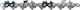 Oregon 75DX-72E Αλυσίδα Αλυσοπρίονου με Βήμα 3/8", Πάχος Οδηγών .063"-1.6mm & Αριθμό Οδηγών 72Ε