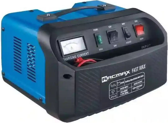 Arcmax Φορτιστής Μπαταρίας Αυτοκινήτου 12/24V Fast Max 50