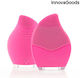 InnovaGoods Cleansing Silicone Facial Cleansing Brush Ροζ V0100682